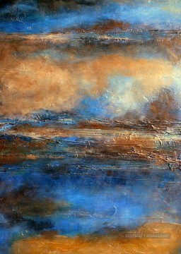 paysage marin abstrait 055 Peinture à l'huile